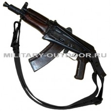 Ремень оружейный РАС-М2 Брезент Чёрный